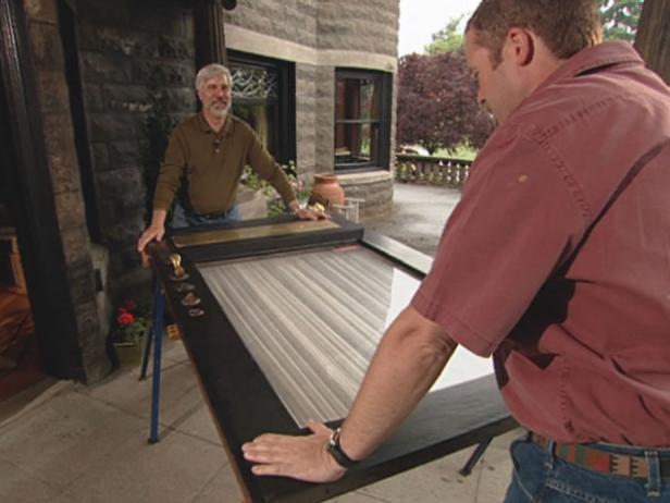 get door ready to remove the old glass get door ready to remove the old glass