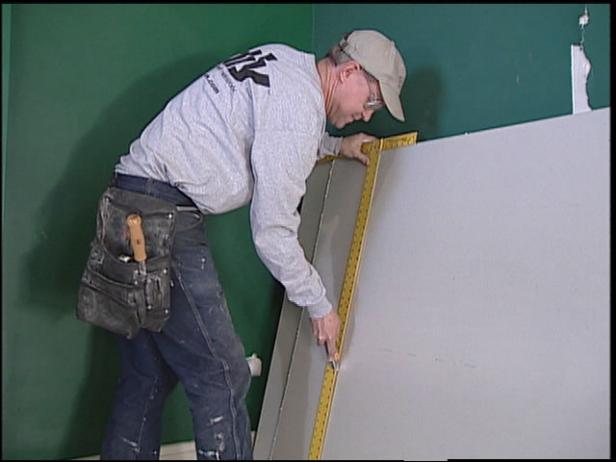 cut the drywall to fit cut the drywall to fit