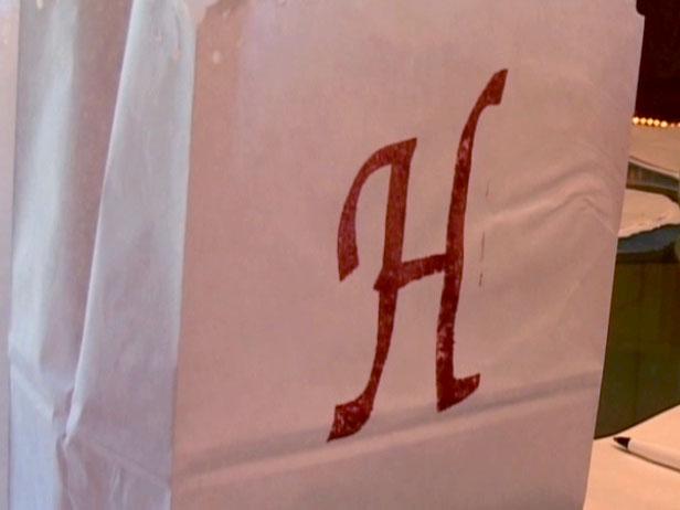 monogrammed luminaries add a personal touch monogrammed luminaries add a personal touch