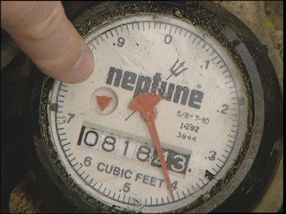 check water meter for unusual activity check water meter for unusual activity