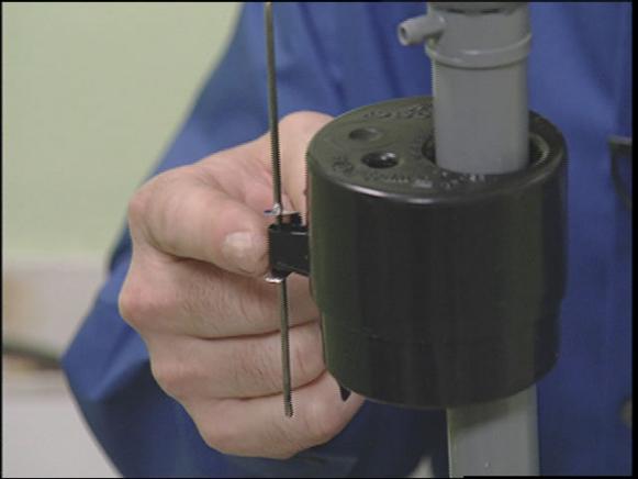 locking slide operates the cup float locking slide operates the cup float