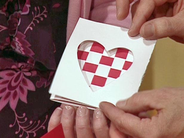 woven valentine heart cards are easy to make woven valentine heart cards are easy to make