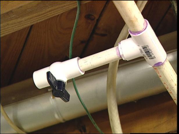 install an isolation valve install an isolation valve
