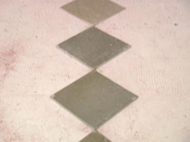 dry set slate tiles on the diagonal to start dry set slate tiles on the diagonal to start