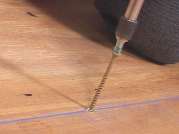 drive deck screws every 8 inches along chalk line drive deck screws every 8 inches along chalk line