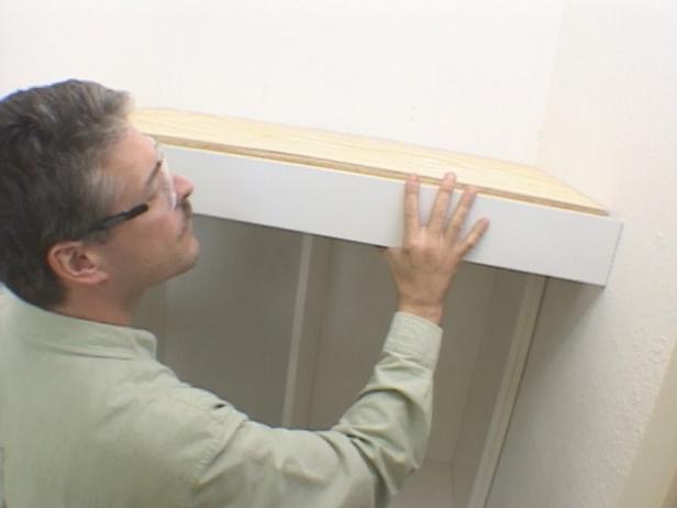 attach melamine for finished look attach melamine for finished look