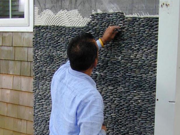 start setting tile at bottom corner and work up start setting tile at bottom corner and work up