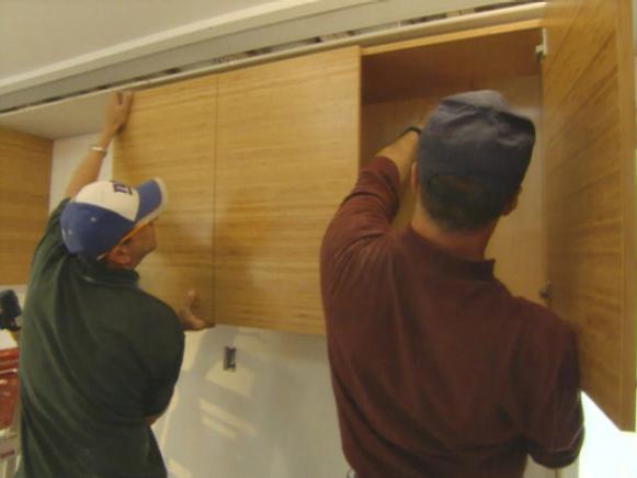 install the wall cabinets first install the wall cabinets first