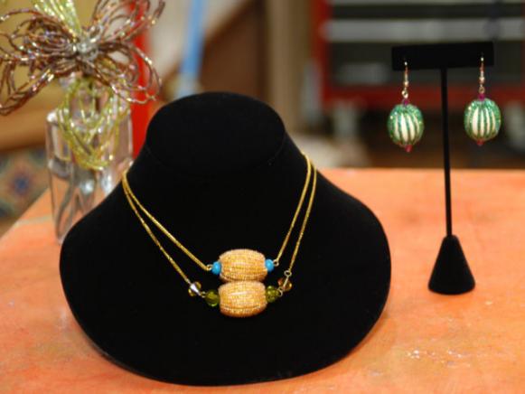 a centerpiece necklace for bead lovers a centerpiece necklace for bead lovers
