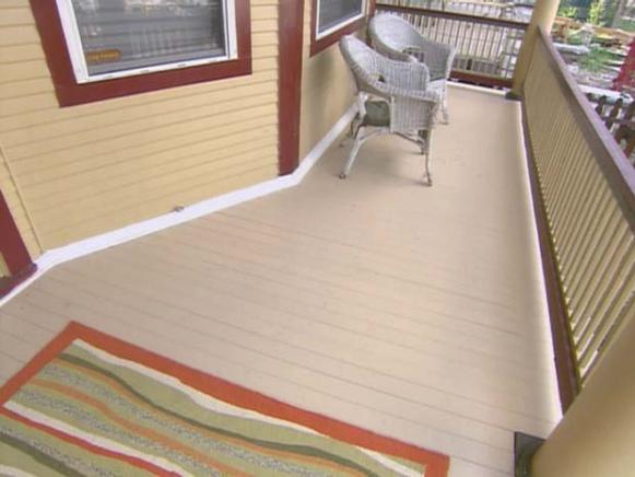 Composite wood deck Composite wood deck