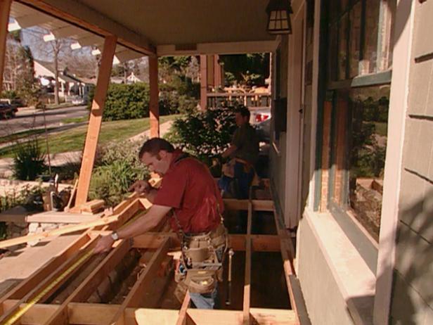 porch frame needs to be square porch frame needs to be square