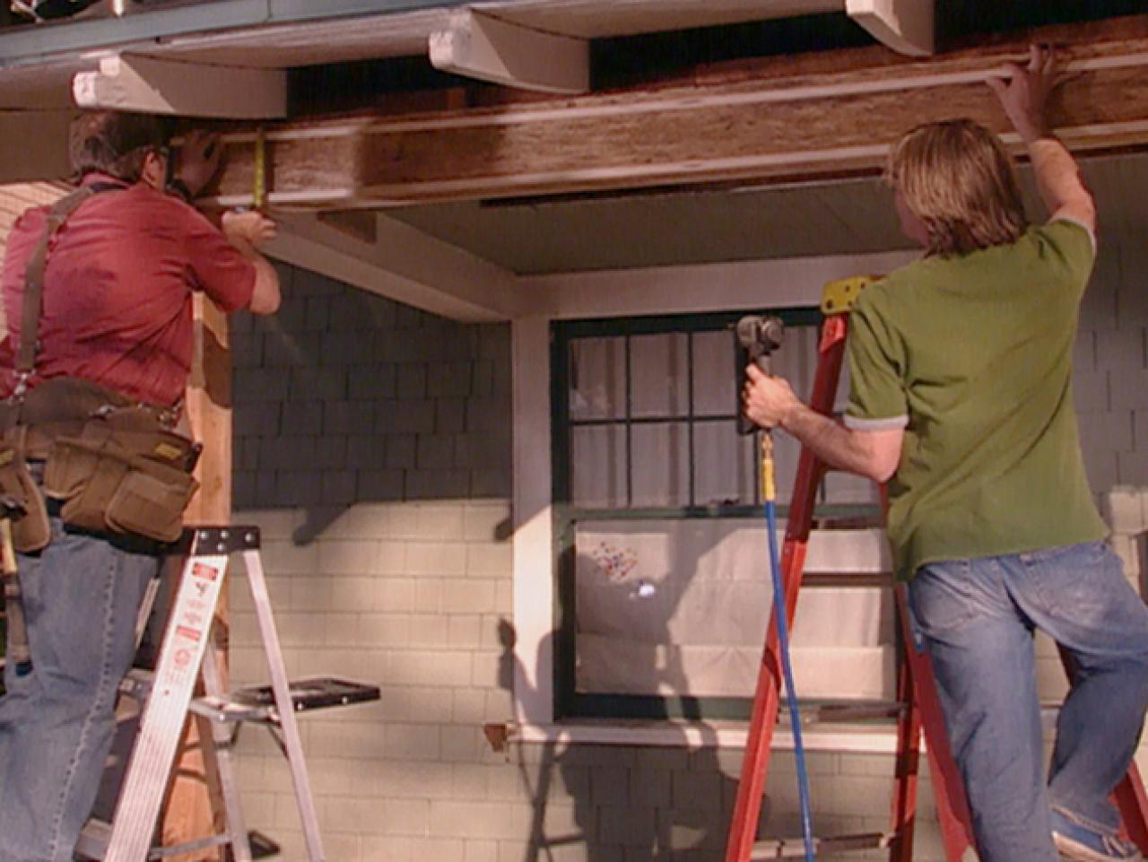 How to Repair a Sagging Support Beam howtos DIY