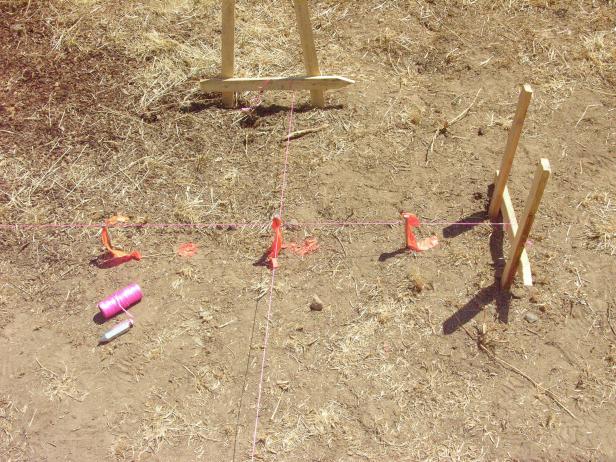 Mark the Ground Where the Deck Will Go Mark the Ground