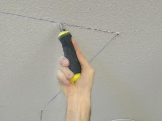 Create Rough Opening in Ceiling Create Rough Opening in Ceiling