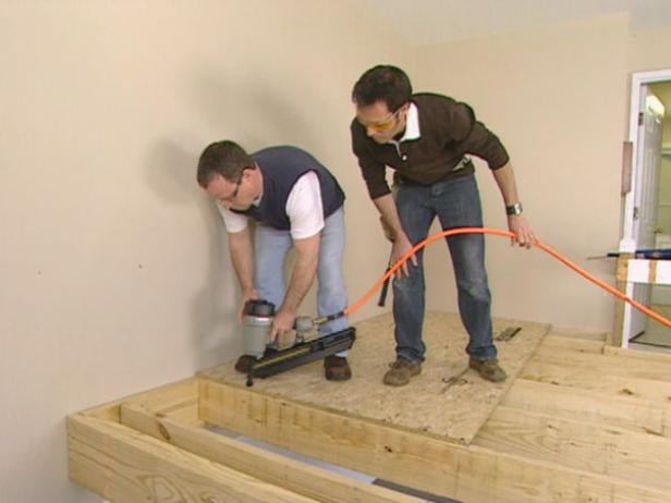 nail down decking with tongue and groove in place nail down decking with tongue and groove in place