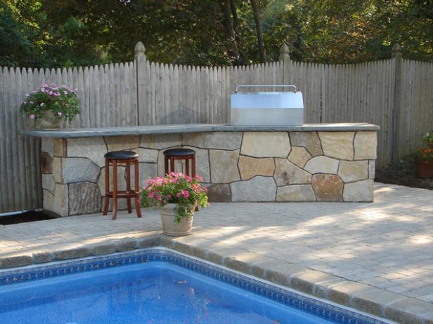 outdoor stone kitchen comes from a kit outdoor stone kitchen comes from a kit