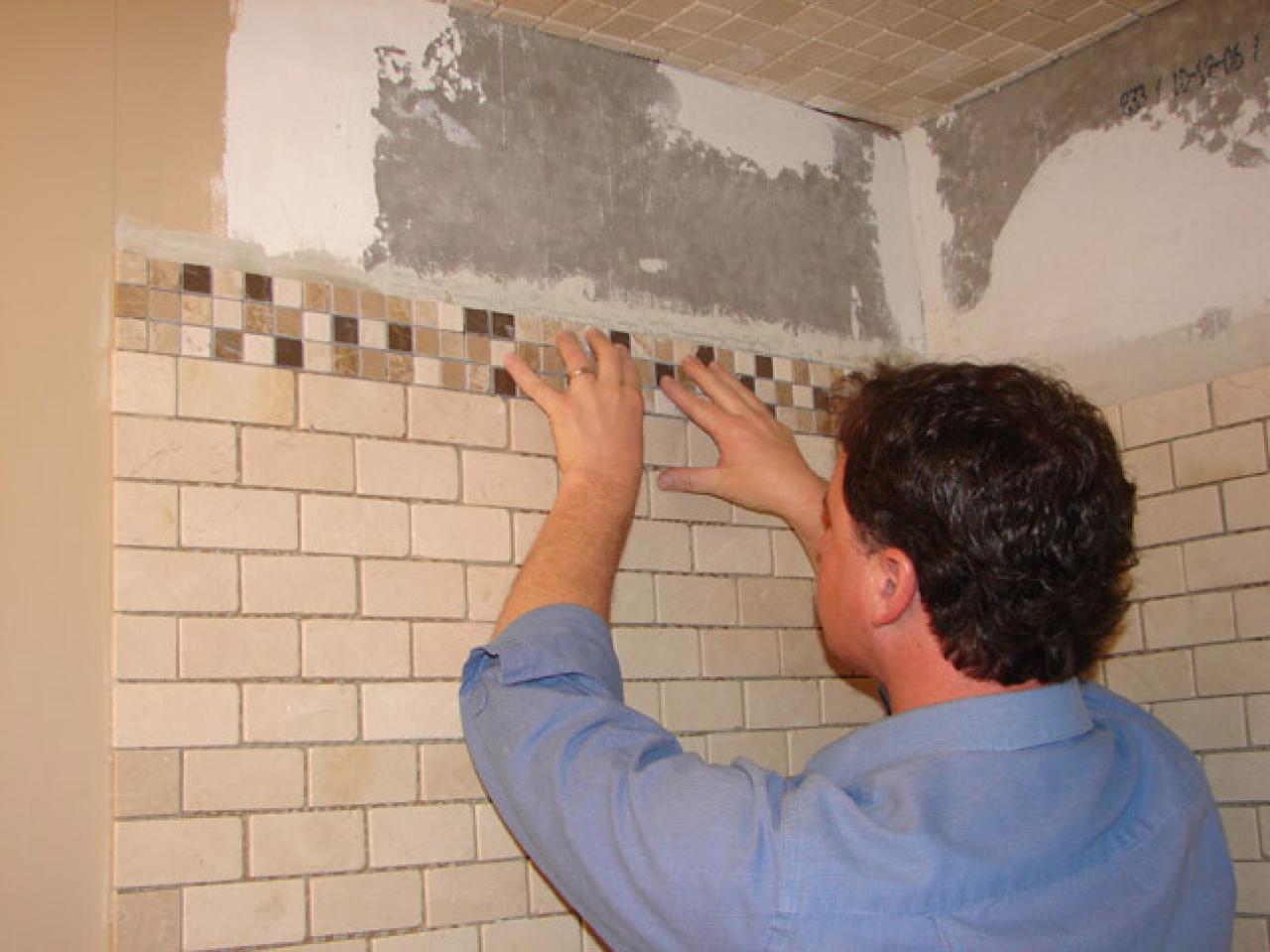 How To Install Tile In A Bathroom Shower Tos Diy