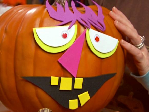 Foam-Decorated Pumpkin Foam-Decorated Pumpkin