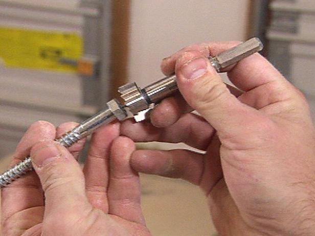 drill two offset holes with spade or forstner bit drill two offset holes with spade or forstner bit