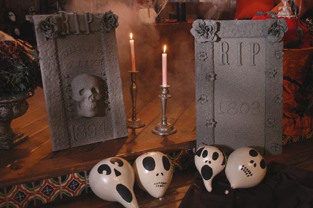 Ghoulish Gourds and Tombstones Ghoulish Gourds and Tombstones
