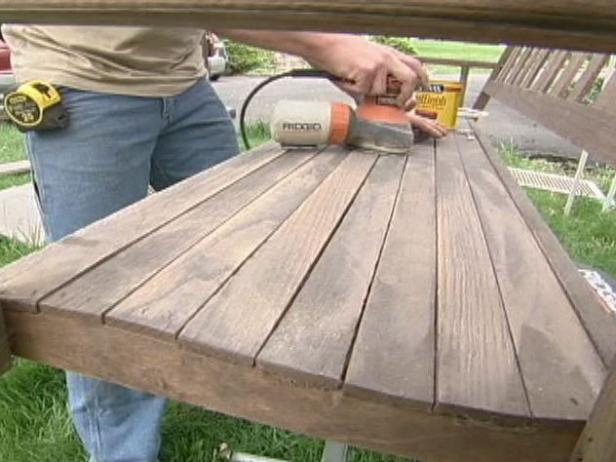 How to Refinish a Porch Swing