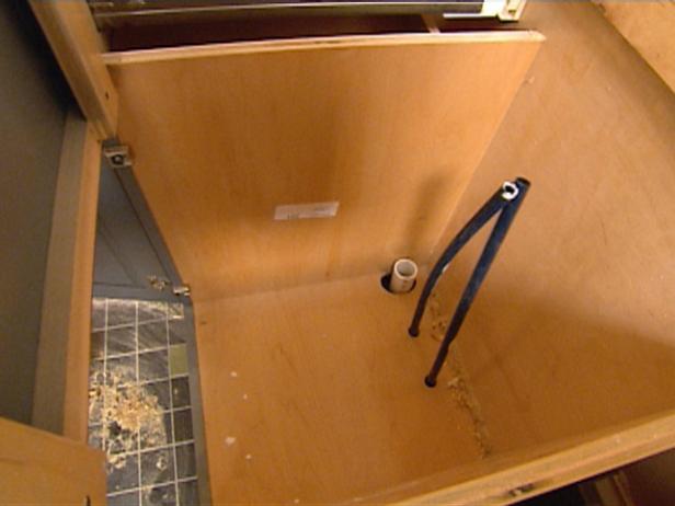 position vanity over drain and water pipes position vanity over drain and water pipes