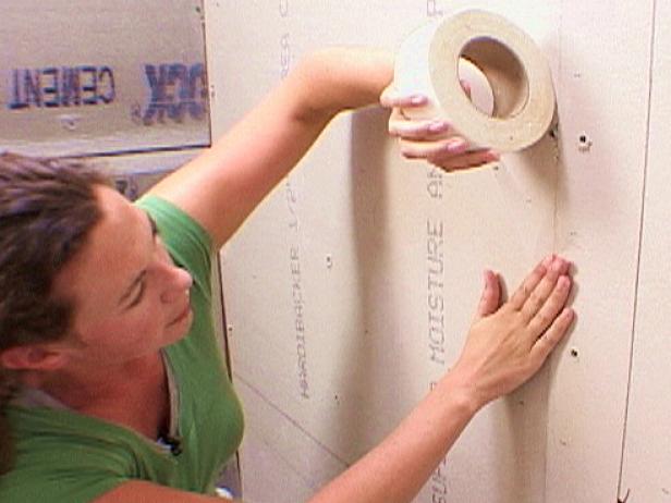 Tiling a shower Tiling a shower