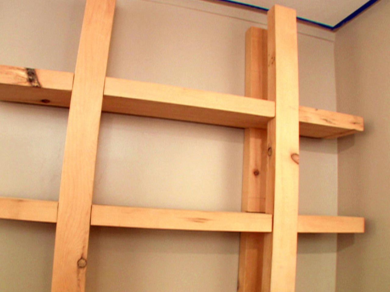 How To Build A Wooden Shelving Unit htm