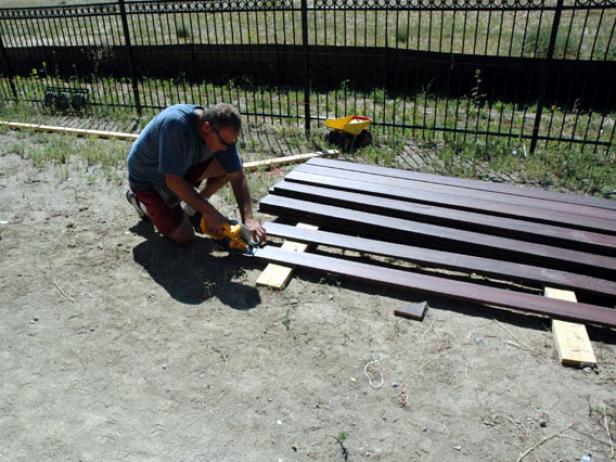 Composite decking is a great low-maintenance material (Image 2).