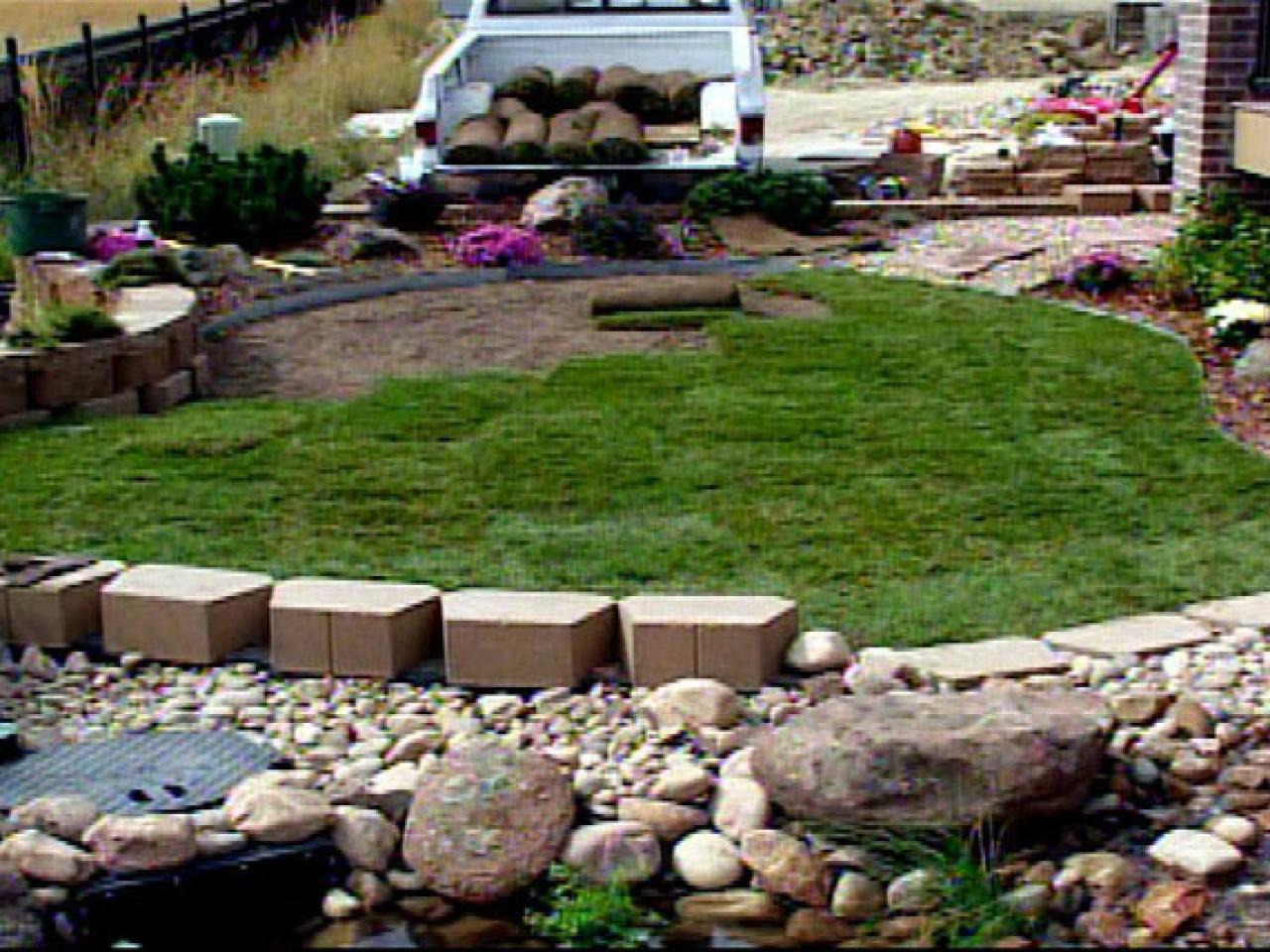 How To Build A Backyard Water Feature How Tos DIY