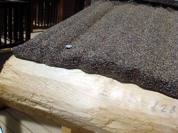 cap the firewood rack with roofing material cap the firewood rack with roofing material