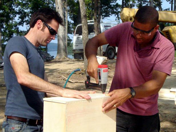 box insert is secured at corners with butt joint box insert is secured at corners with butt joint