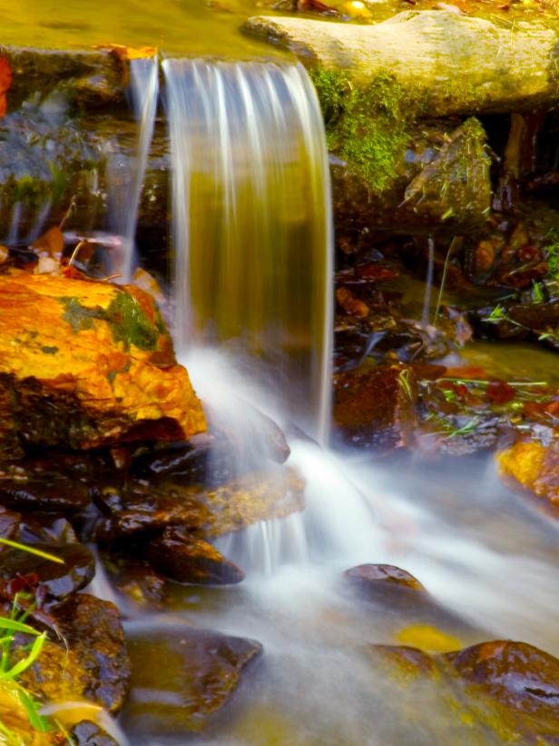 Natural Beauty of Little Pine Waterfall at Little Pine