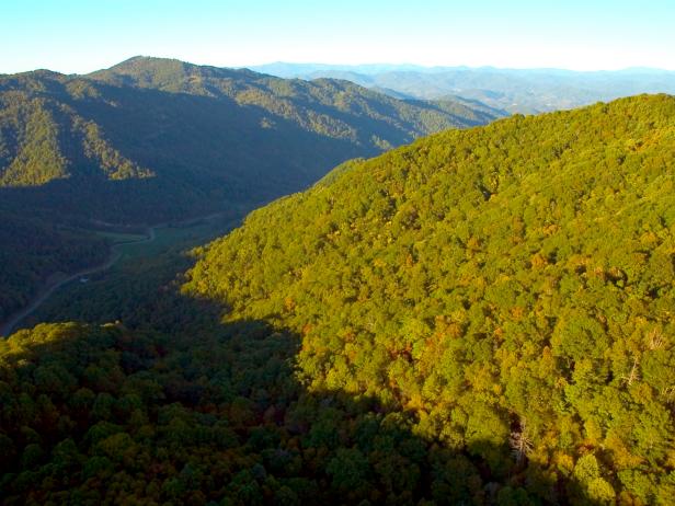Surrounding Mountains of Little Pine Blue Ridge Mountains