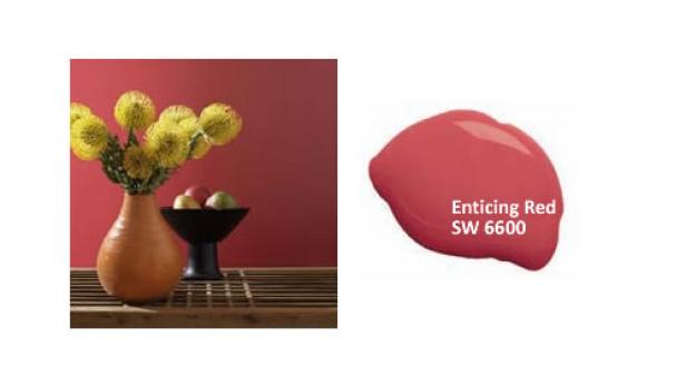 Enticing Red Sherwin Wililams Enticing Red