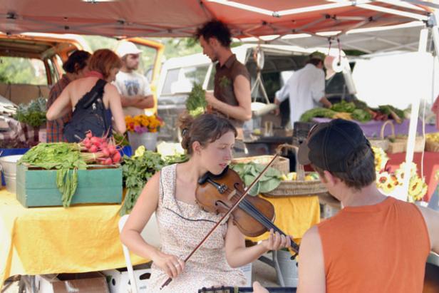 Farmers Market Musicians Musicians at Asheville Farmers Market