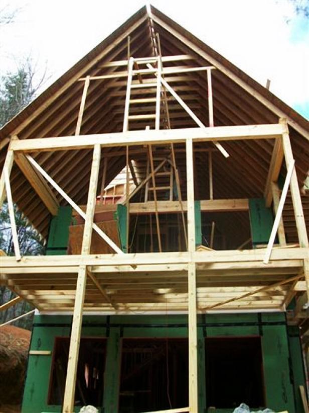 Finished Blog Cabin Roof Finished Blog Cabin Roof
