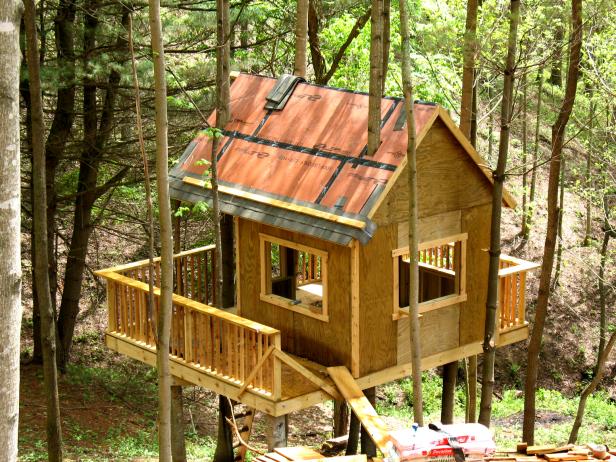 Blog Cabin Treehouse Rope Bridge Rope Bridge for the Blog Cabin Treehouse