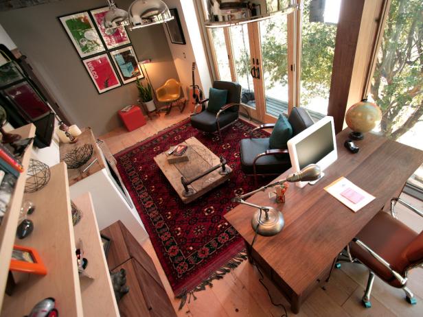 Man Cave: Rainn Wilson's Home Office Man Cave: Rainn Wilson's Home Office