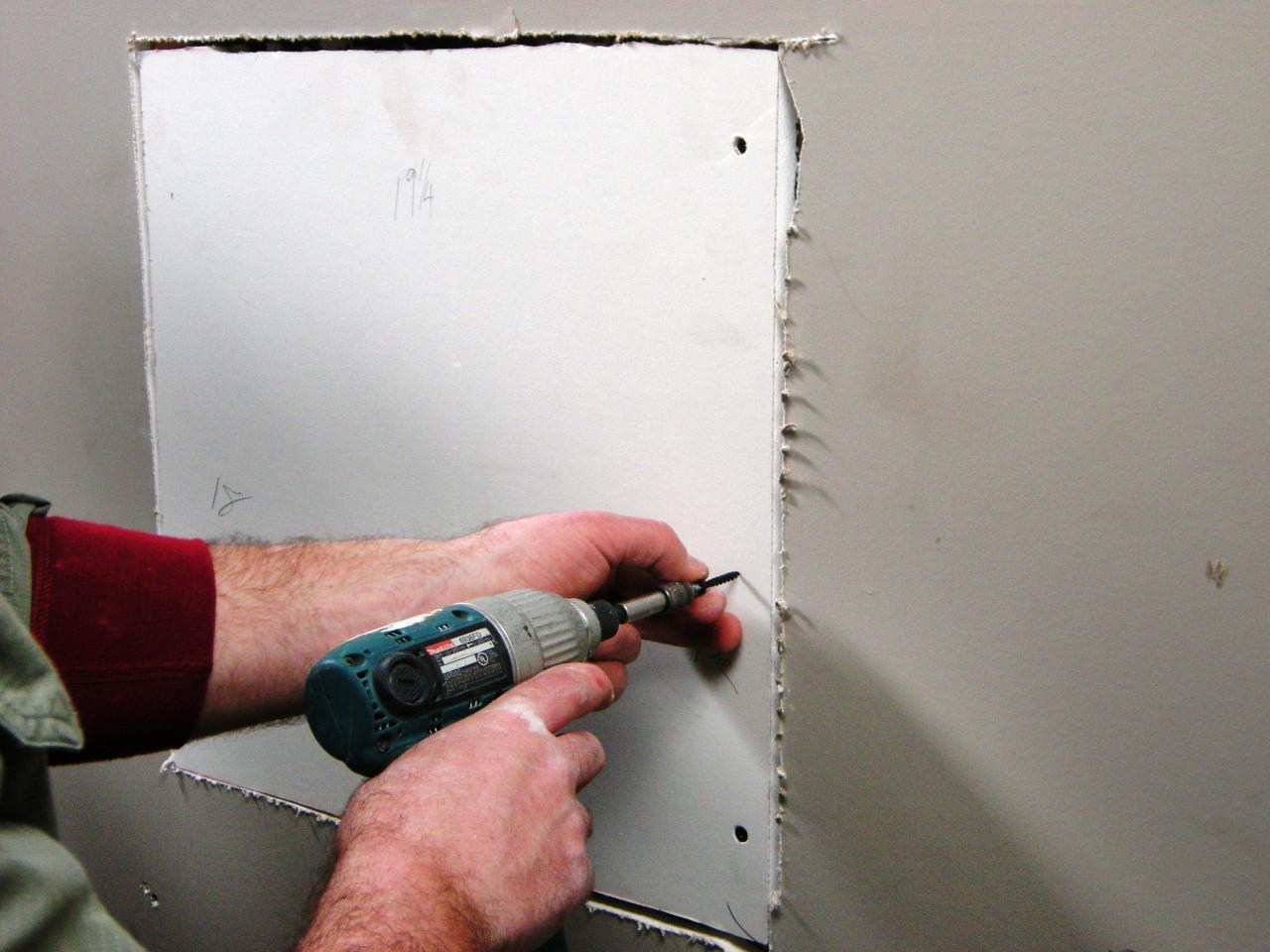 drywall repair patching holes cracks hole sink diy tape pedestal painting ultimate joint sheetrock patch repairs repairing walls ceiling removal