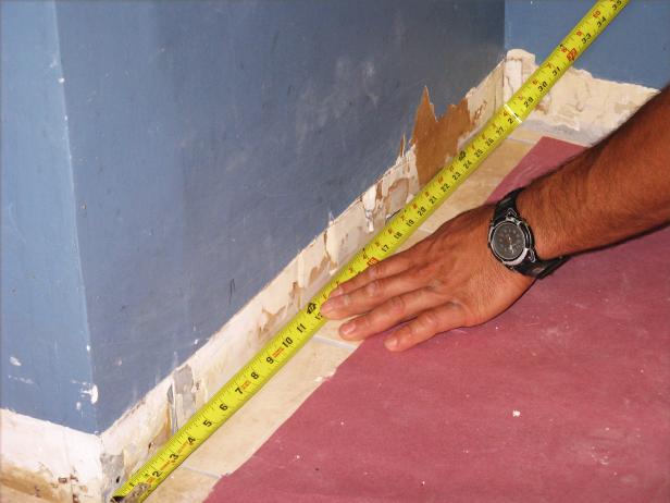 baseboard measure wall baseboard measure wall