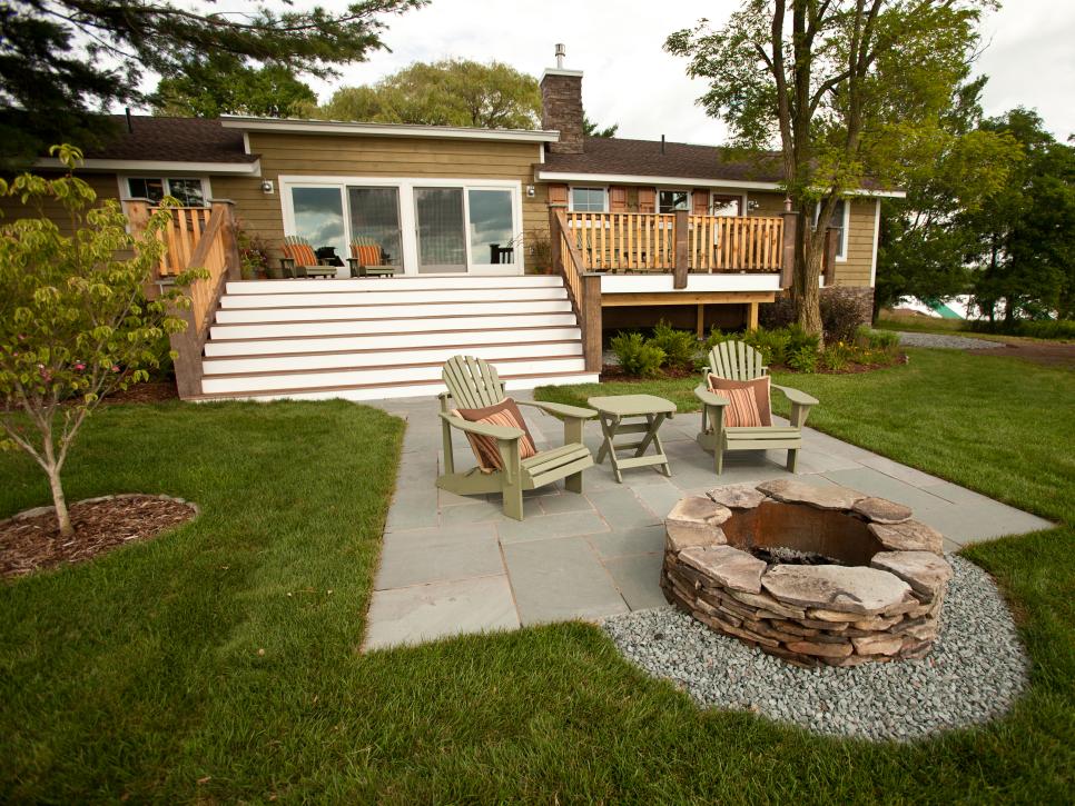 Pictures of beautiful backyard decks, patios and fire pits | DIY