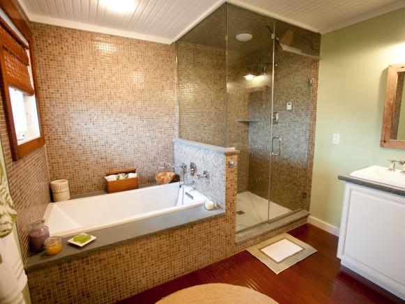 Master Bath Shower Enclosure Glass Shower Enclosure