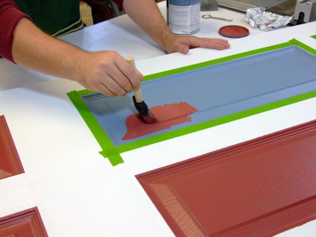 Painting door Painting door