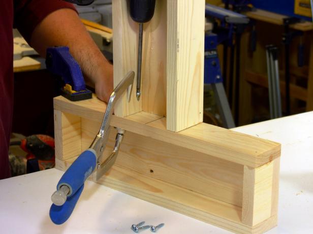 Clamping caster box Clamping caster box