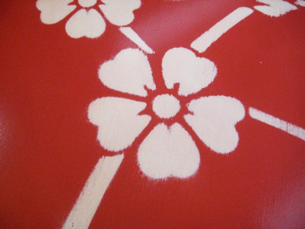Sand Stenciled Areas Sand Stenciled Areas