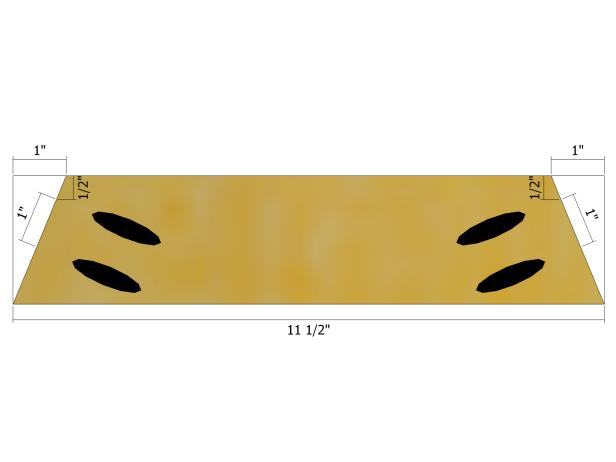 Use the guide for cutting the stiles to shape and as a guide for drilling pocket holes in the ends.