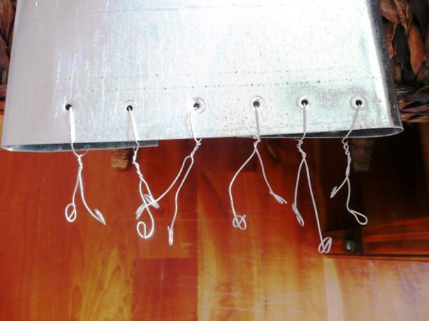 Sheet metal fringe Sheet metal fringe