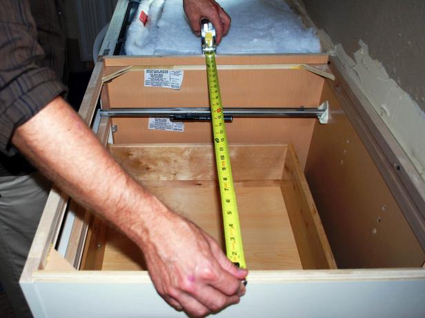 The most accurate way to get measurements for your fabricator is to make a template from cardboard, thin luan plywood or even Mylar plastic. Measure the exact locations of cutouts for sinks and cooktops, and holes for faucets and soap dispensers.
