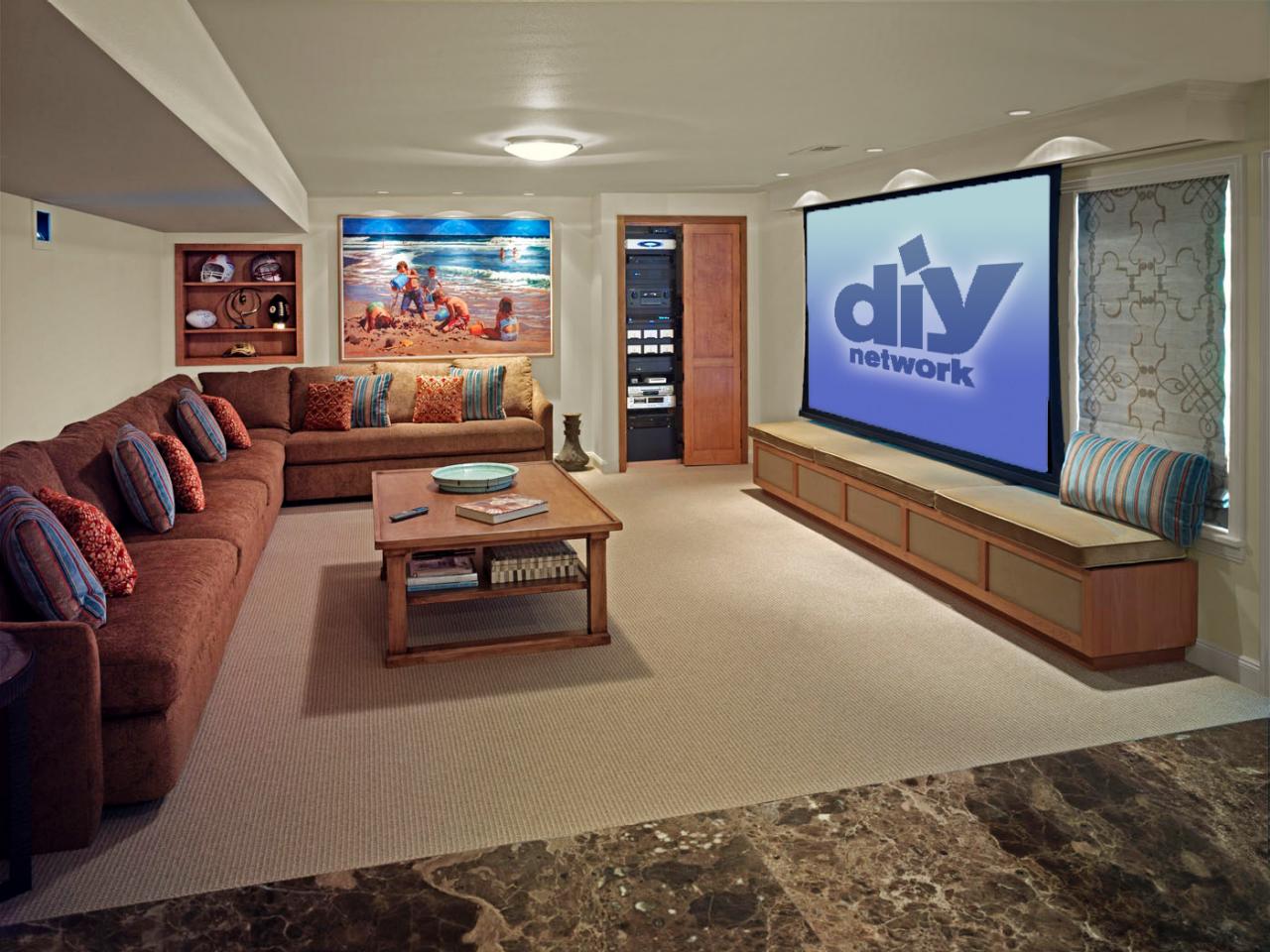 Family friendly home theaters from DIYNetwork.com | Home Theater